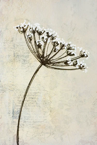 花の絵画 — ストック写真
