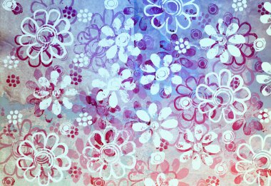 Floral background clipart