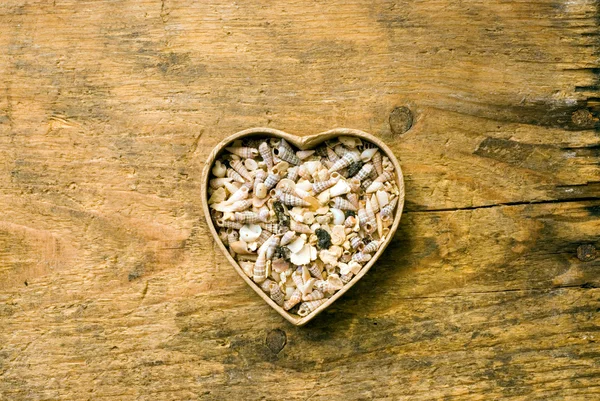 stock image Heart shaped box