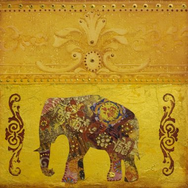 Elephant artwork clipart