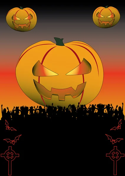 Halloween celtique — Image vectorielle