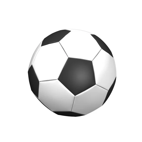 Futebol 3d — Fotografia de Stock