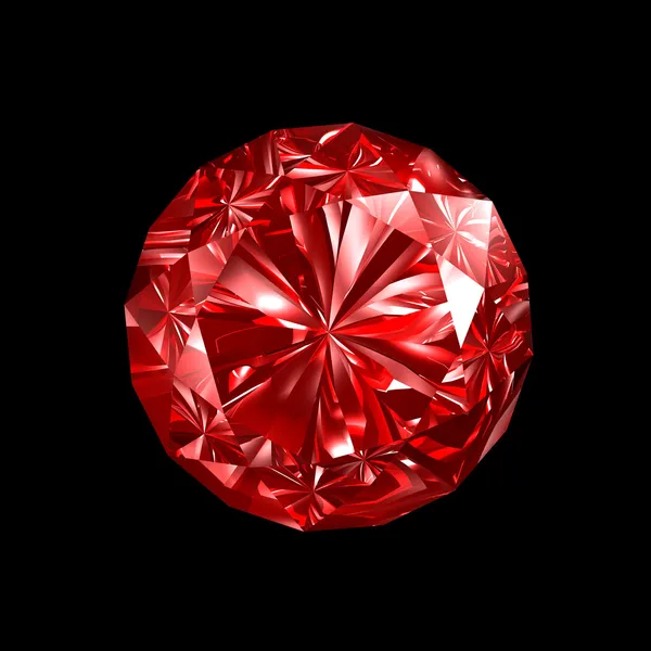 Червоний Ruby — стокове фото