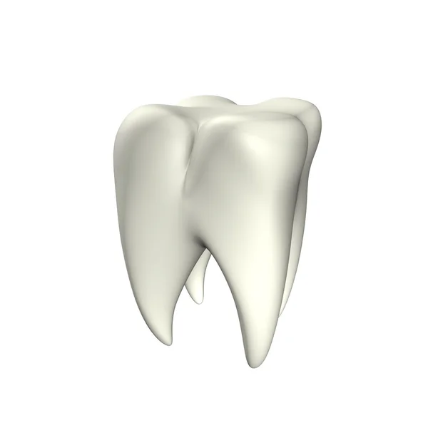 Зуб 3d — стоковое фото