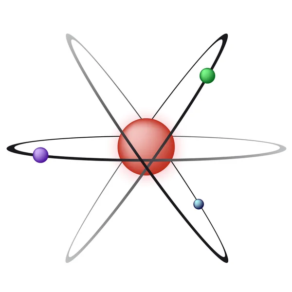 原子 — 图库矢量图片