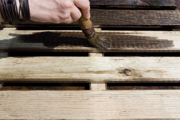 Spread the lumber — Stock Photo, Image