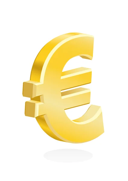 W euro — Wektor stockowy