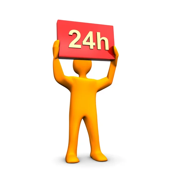 24 Service — Stock Photo, Image