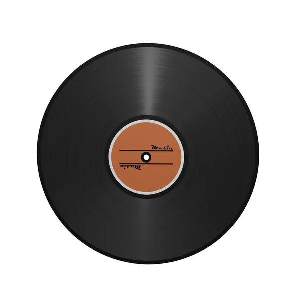 Vinyl plaat record — Stockfoto