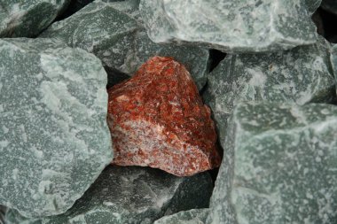 Granite hematite fragment clipart