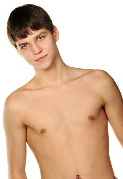 Young the man. Topless — Stock Photo, Image