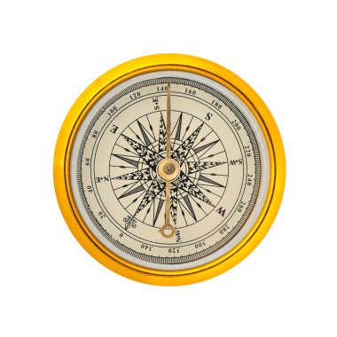 Compass isolated clipart