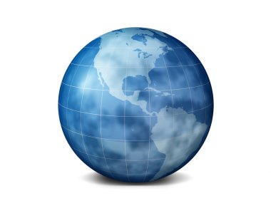 Planet the earth clipart