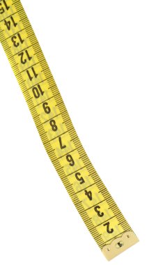 Tailor measuring tape clipart