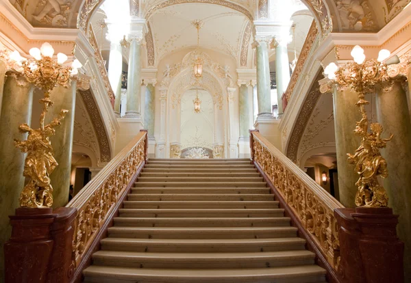 Luxury stairway Stock Photo