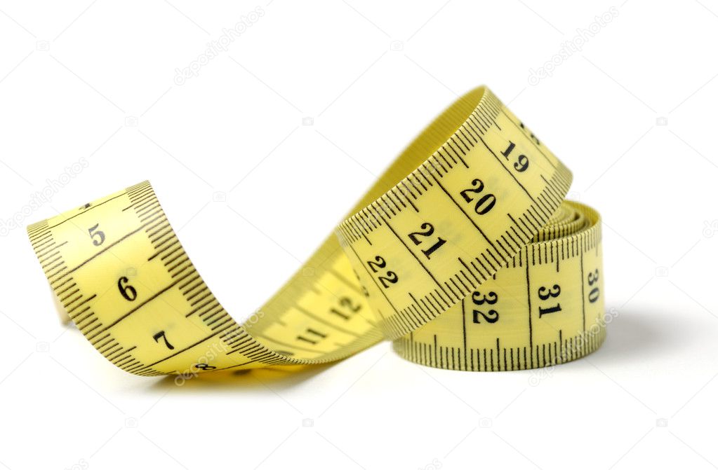 Tailor measuring tape isolated Stock Photo by ©galdzer 1533285