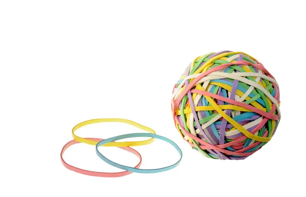 Elastic bands for money — Stock Photo, Image