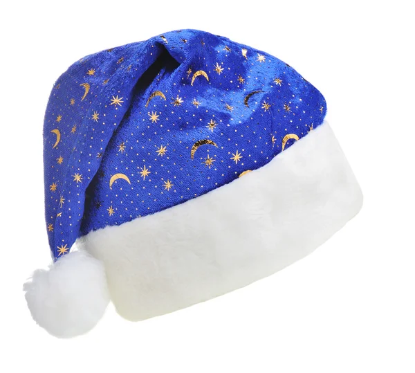 Sombrero Santa con adorno cielo nocturno — Foto de Stock