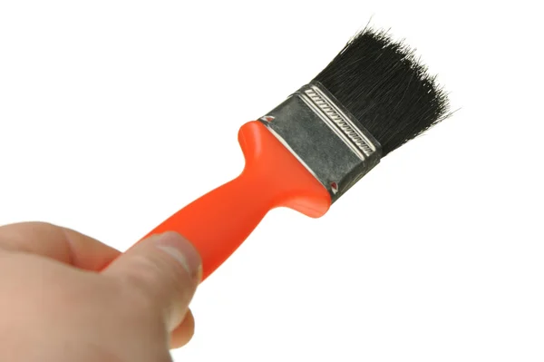 Cepillo para trabajos de pintura —  Fotos de Stock