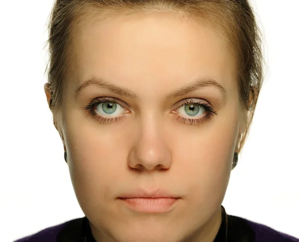 Foto van de vrouw close-up — Stockfoto