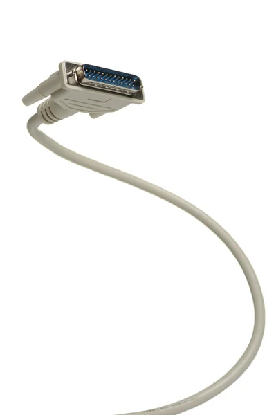 Dator kabel lpt — Stockfoto