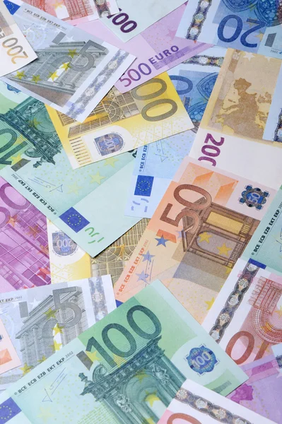 Bakgrund från euro — Stockfoto
