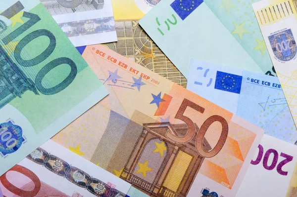Háttér eurótól — Stock Fotó