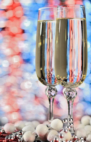 En champagne glas — Stockfoto