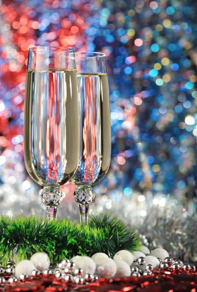 Bicchieri di uno champagne — Foto Stock