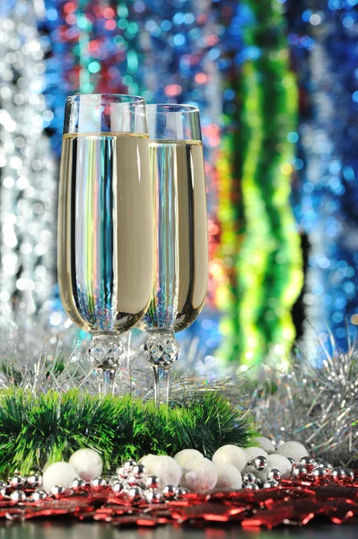 En champagne glas — Stockfoto