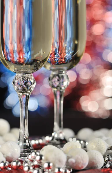 Glazen van champagne — Stockfoto