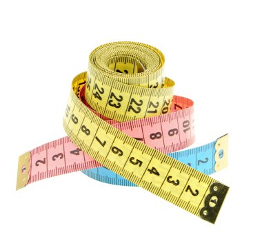 Tailor measuring tape clipart