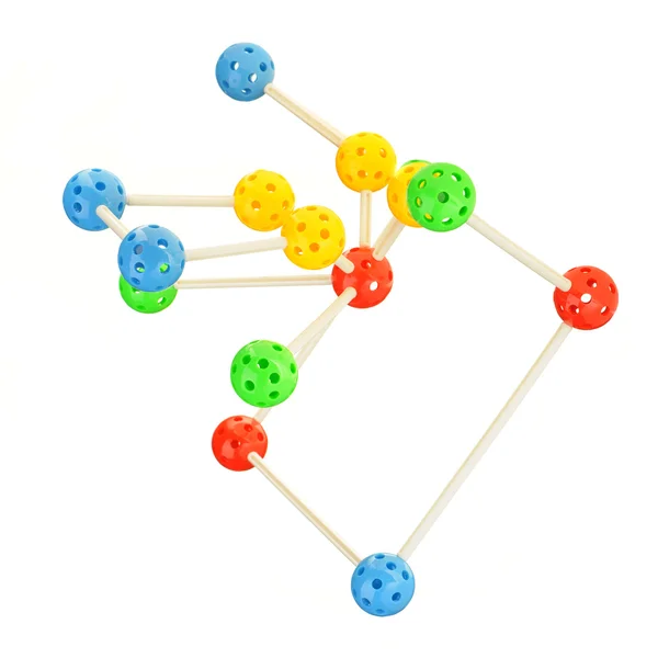 Molecule model — Stock Photo, Image