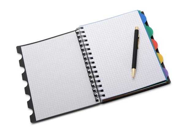 Notebook - szervező — Stock Fotó