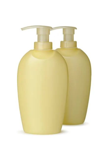 Üveg folyékony szappan — Stock Fotó
