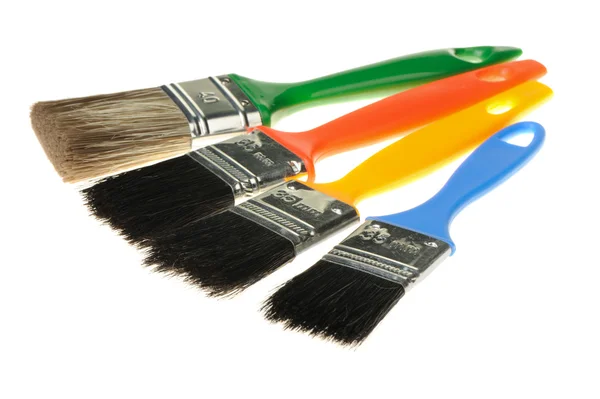 Brush for painting works — Stock Photo, Image