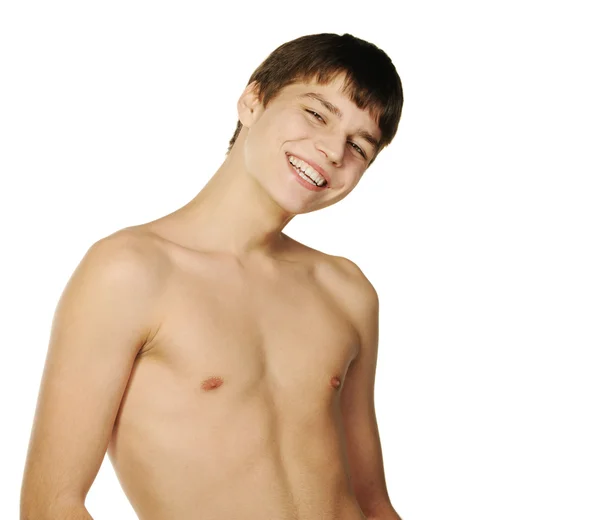 Jovem o homem. Topless — Fotografia de Stock