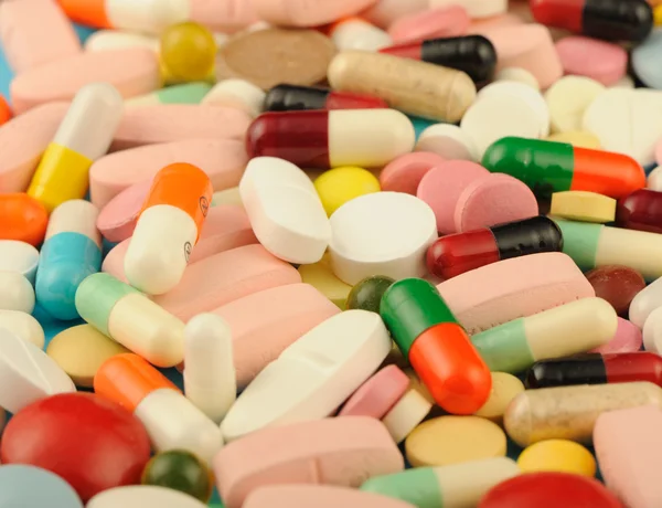 Tabletten als Hintergrund — Stockfoto