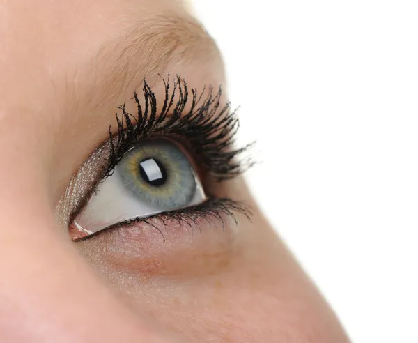 Vrouwelijke oog - blauwe Toon — Stockfoto