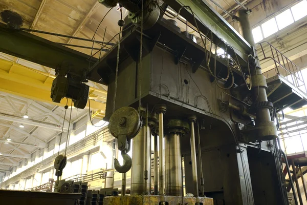 Hydraulic press — Stock Photo, Image