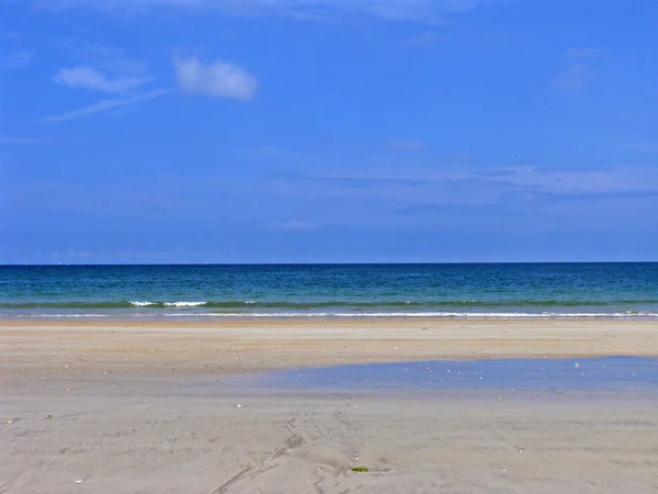 St-Cast-le-Guildo, En la playa — Foto de Stock