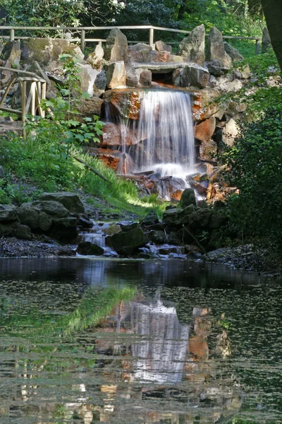 Waterfall in Georgsmarienhuette, Germany — Stock Photo, Image