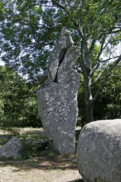 Megalith-Gräber in der Nähe von erdeven, Bretagne — Stockfoto