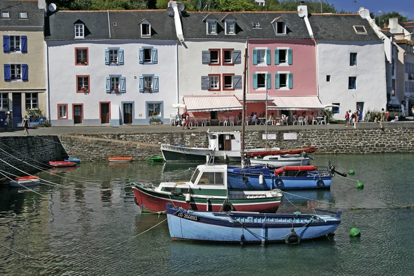 Belle-Ile, Sauzon, Porto, Bretanha — Fotografia de Stock