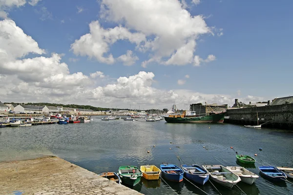 Concarneau, harbour in Brittany, France — Stock fotografie
