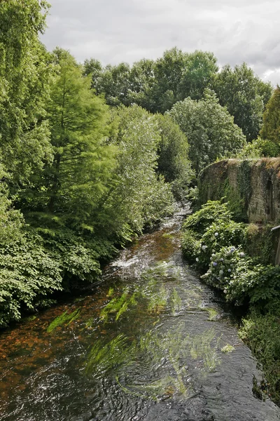 stock image River in Quimperle, Brittany, France