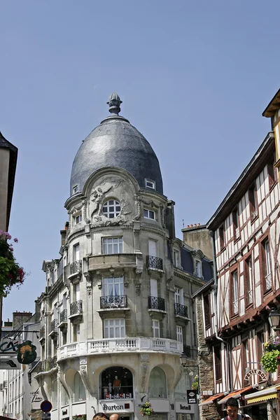 Vannes, byggnad, Bretagne, Frankrike — Stockfoto