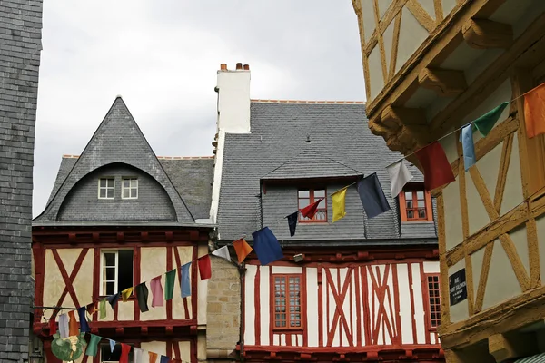 Vannes, Altstadt, Bretagne — Stockfoto