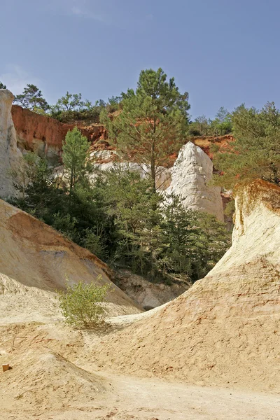 Rocas ocres (Colorado francés ) — Foto de Stock