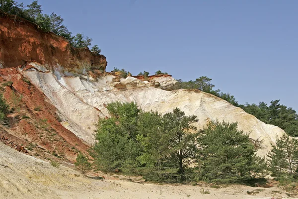Rocas ocres (Colorado francés ) — Foto de Stock